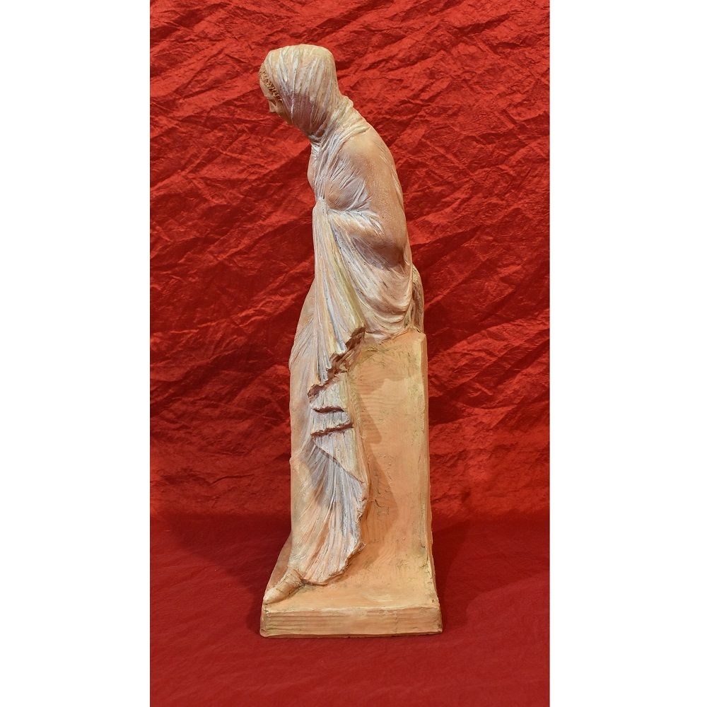 STTE51 antic  terracotta sculpture woman Earthenware sculpture XIX centyru.jpg